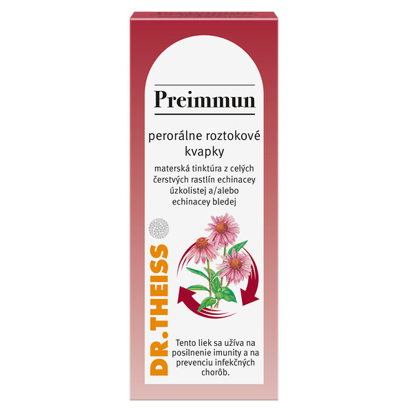 Dr. Theiss Echinacea Kräuter Preimmun, bylinné kapky 50 ml