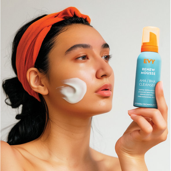 EVY Renew Mousse čisticí a exfoliační pěna 100 ml