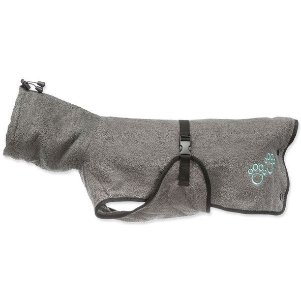 TRIXIE župan pro psy froté XS 30 cm šedý