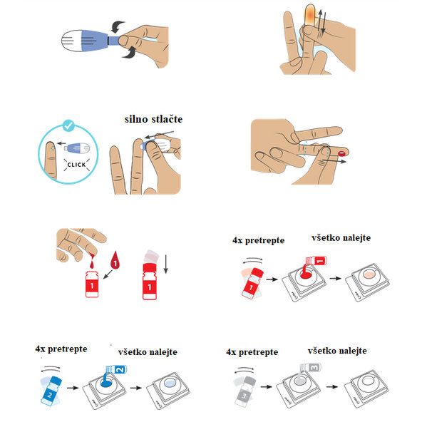 INSTI HIV Self Test domácí test na HIV 1 ks