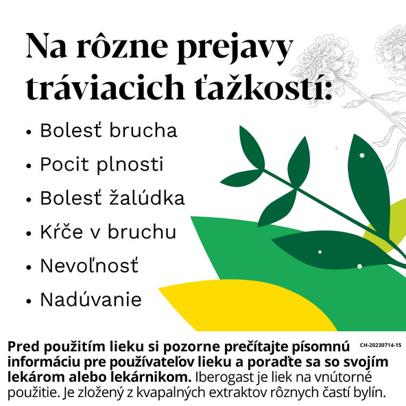 Iberogast kvapky na trávenie 50 ml