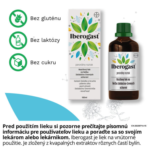 Iberogast kvapky na trávenie 20 ml