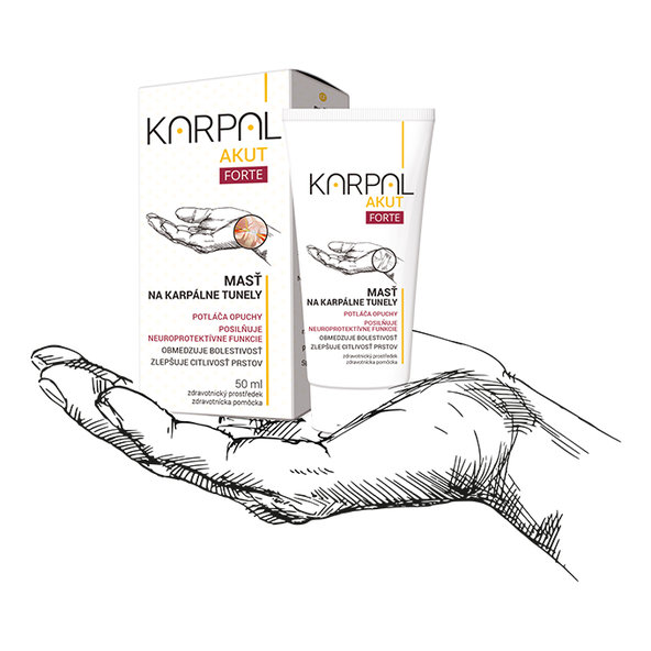 KARPAL AKUT FORTE mast na karpální tunely 50 ml