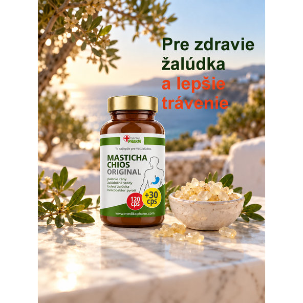 Medika Pharm Masticha Chios Original 120+30 kapslí