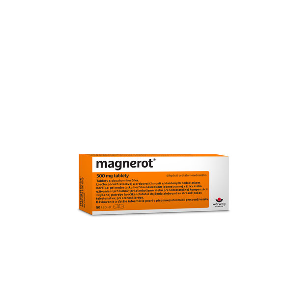 Magnerot 500 mg 50 tablet