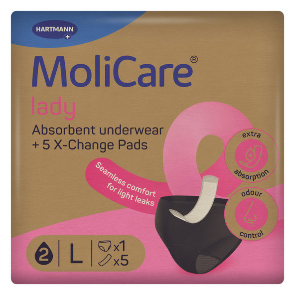 MoliCare Lady L absorpční prádlo + X-Change 6 ks