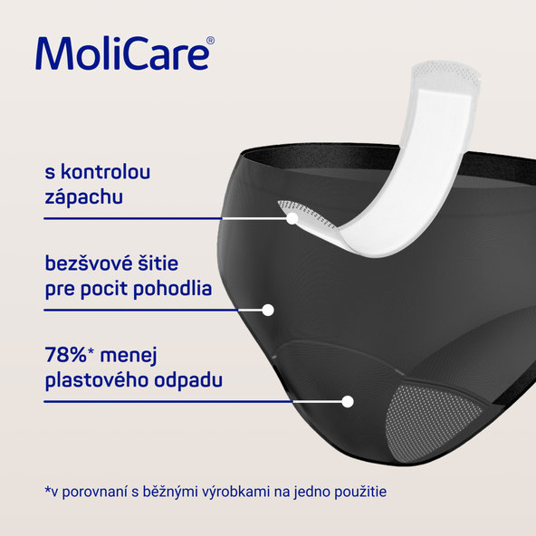 MoliCare Lady M absorpční prádlo + X-Change 6 ks