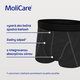 MoliCare Men M absorpční prádlo + X-Change 6 ks