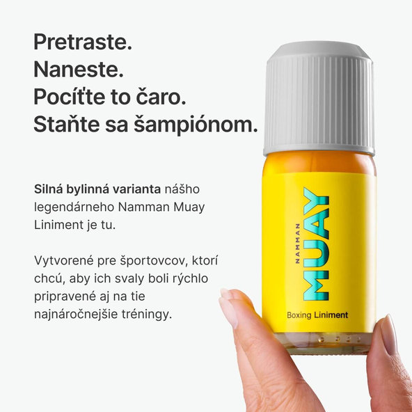 Namman Muay Boxing Liniment masážní olej 120 ml