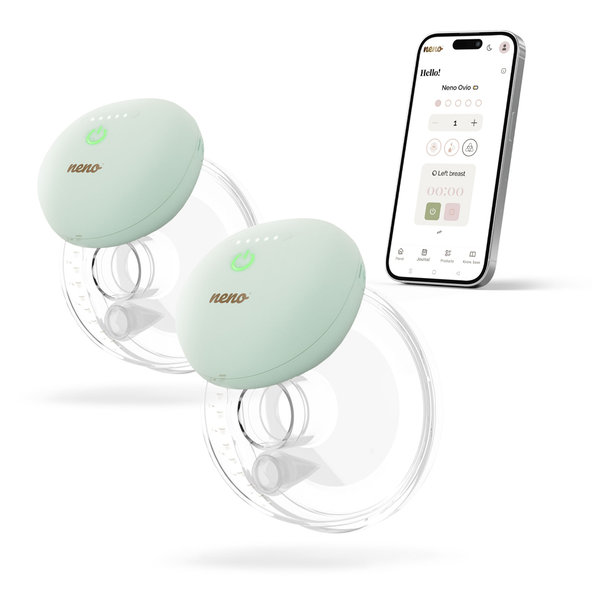NENO Ovio Twin bezdrátová handsfree odsávačka mléka