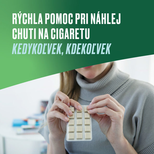 Nicorette žvýkačky na odvykání kouření Icemint 2 mg 105 ks
