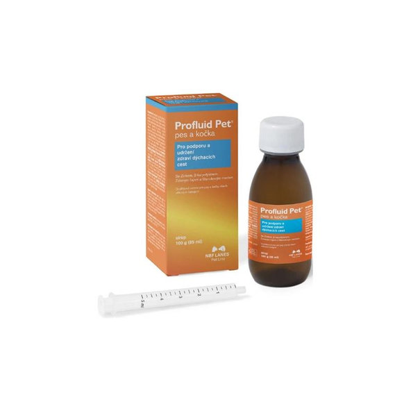 Profluid Pet sirup proti kašli pro psy a kočky 85 ml