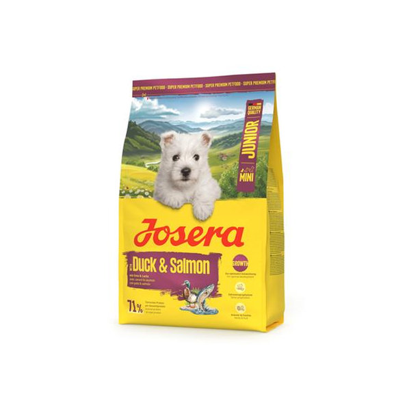 Josera krmivo pro psy Mini Junior kachna a losos 3 kg