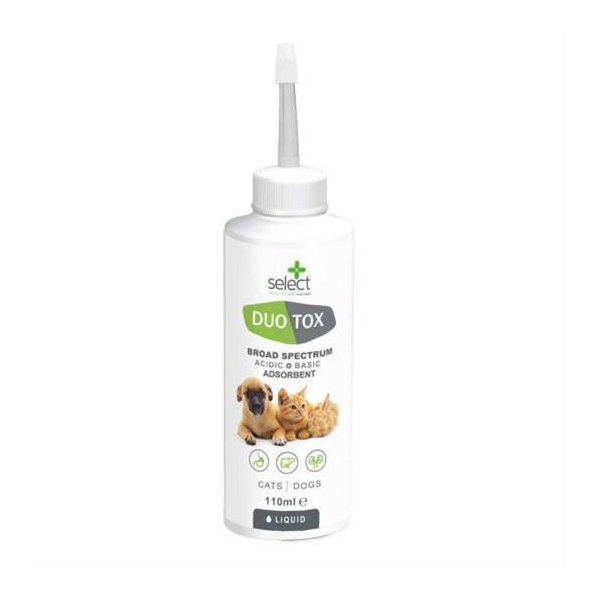 Duo Tox Liquid na podporu trávení pro psy a kočky 110 ml