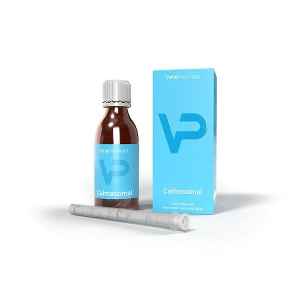 VetaPro Calmasomal sirup proti stresu pro psy 120 ml