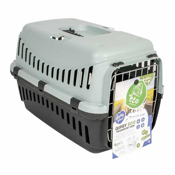 Gipsy ECO přepravní box pro kočky S s kovovými dvířky do 5 kg 46 × 31 × 32 cm