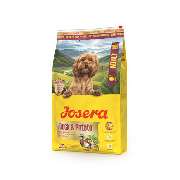Josera Mini Duck & Potato granule pro dospělé psy s kachnou a bramborami 10 kg