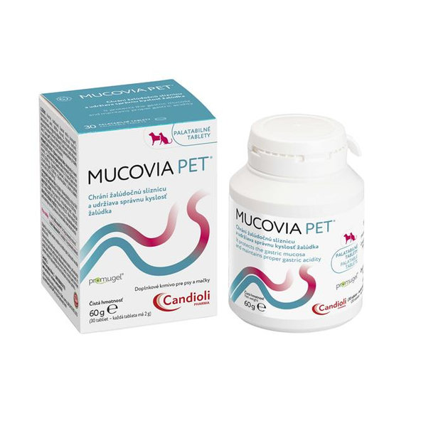 Mucovia Pet tablety pro psy a kočky 30 ks