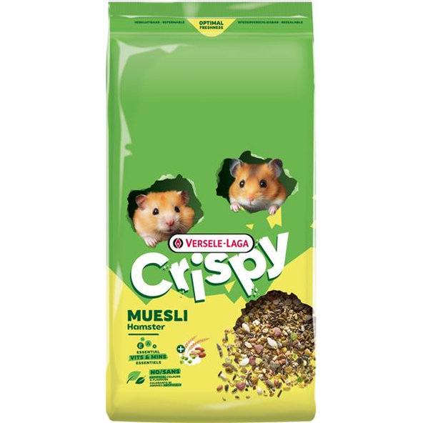 Versele-Laga Crispy Muesli Hamsters & Co krmivo pro křečky 2,5 kg