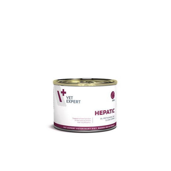 VetExpert VD Dog Hepatic konzerva pro psy 200 g