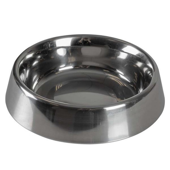 Duvo+ Glossy stříbrná lesklá miska proti mravencům M 700 ml, průměr 19 cm