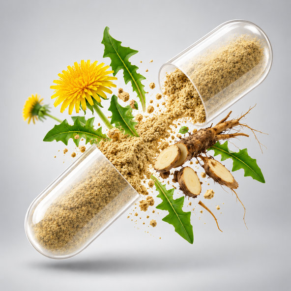 Pharmed New Pampeliška lékařská Taraxacum Forte 120 kapslí