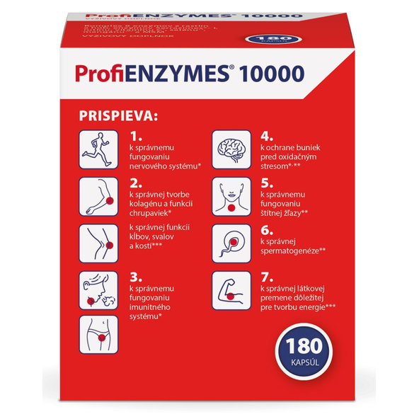 ProfiEnzymes 10000 180 kapslí