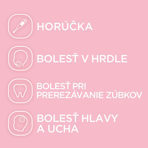 Panadol sirup jahodový 100 ml