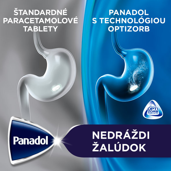 Panadol Novum 500 mg proti bolesti a horečce 24 tablet