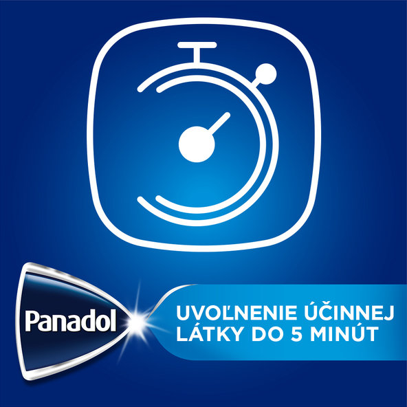 Panadol Novum 500 mg proti bolesti a horečce 24 tablet