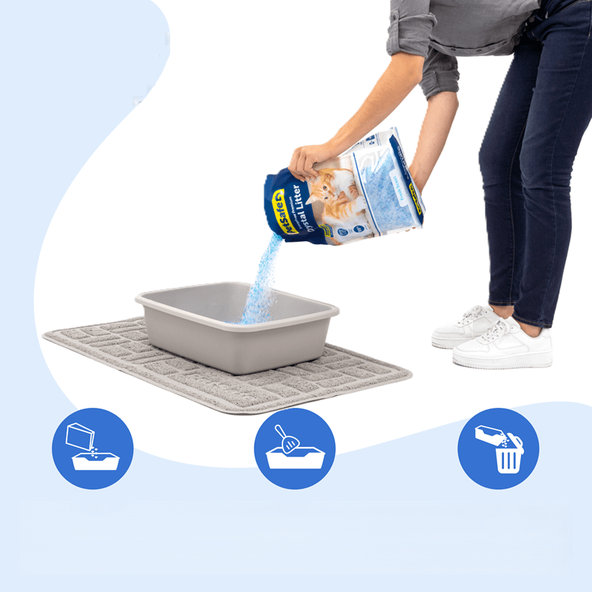 PetSafe ScoopFree Crystal Cat Litter podestýlka pro kočky 3,6 kg