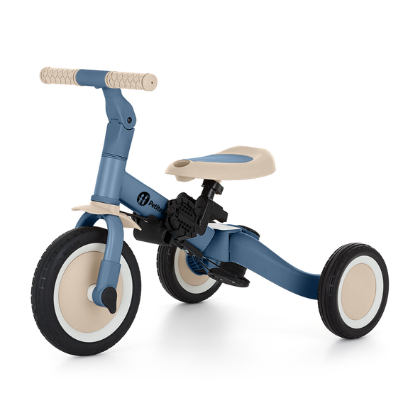 Petite&Mars Trojkolka multifunkční 5v1 Turbo Ocean Blue