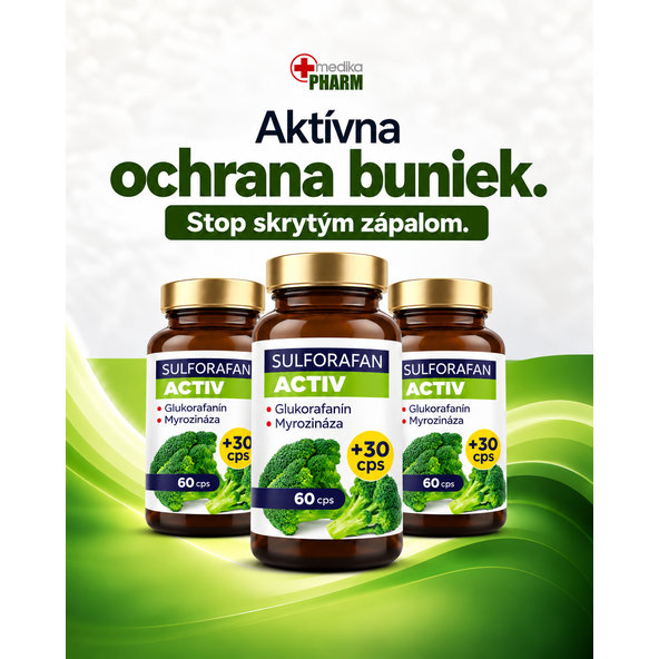 Pharmed New Sulforafan Activ 60 + 30 kapslí zdarma