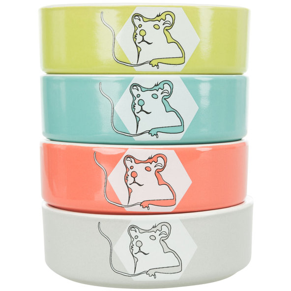 TRIXIE Hello keramická miska pro křečky 90 ml 8 cm