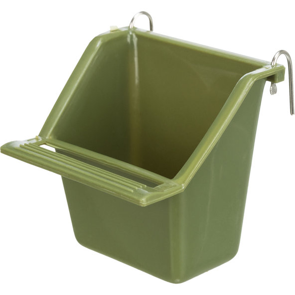 TRIXIE závěsná miska pro ptáky s držákem 80 ml 6×6 cm