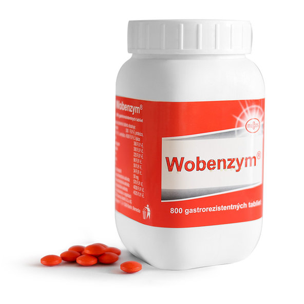 Wobenzym na podporu imunity 800 tablet