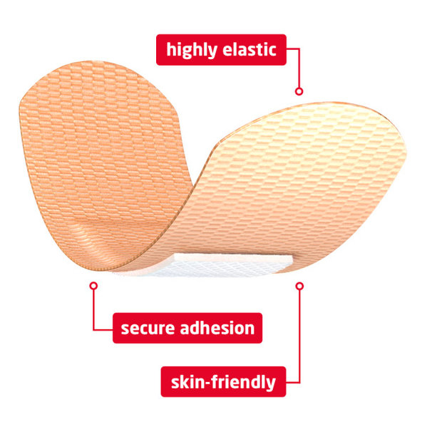 Leukoplast Elastic elastické náplasti na rány 2 velikosti 20 ks