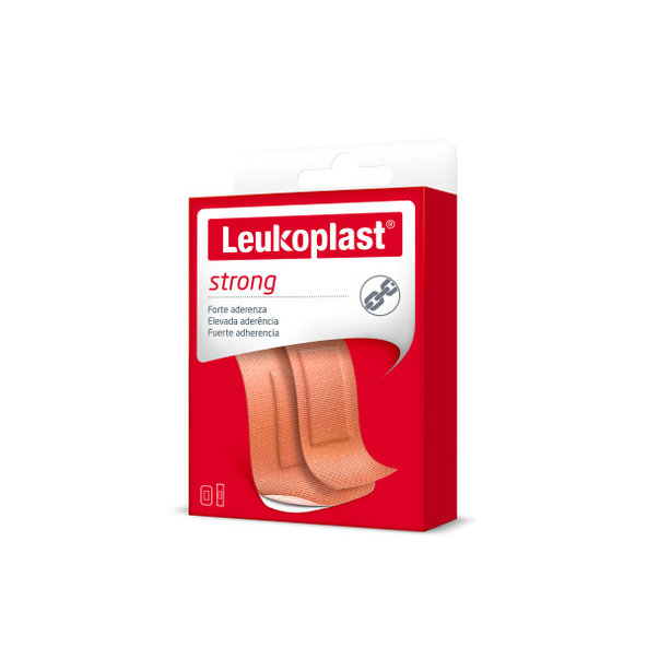 Leukoplast Strong náplasti na rány 2 velikosti 20 ks