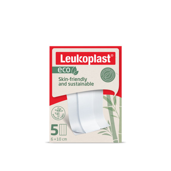 Leukoplast Eco Dressing Length náplasti na rány 6×10 cm 5 ks