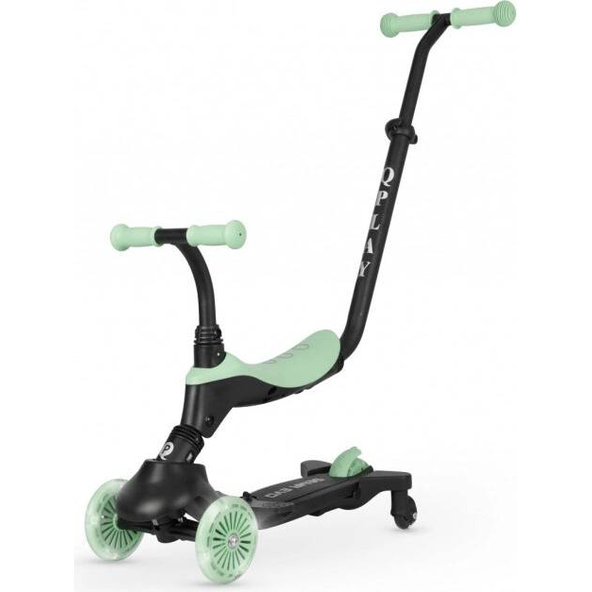 QPLAY Odrážedlo a koloběžka Sema Evo 6v1 Jade Green 12 m+