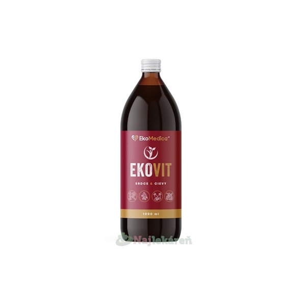 EkoMedica SK Ekovit Srdce a cévy nápoj 1000 ml