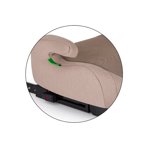 PETITE&MARS Podsedák Optimus Pro i-Size Air Tan Brown 125–150 cm