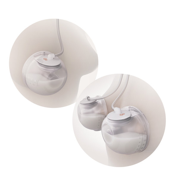 Kinderkraft odsávačka mlieka Gentleneste Double Hands-free