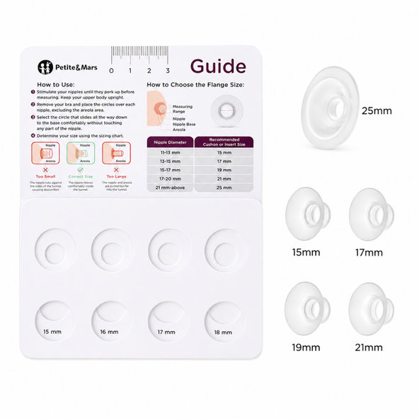 PETITE&MARS Odsávačka mateřského mléka elektrická handsfree Gaia Duo