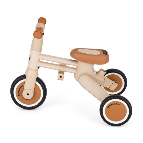 PETITE&MARS Drift multifunkční tříkolka 4v1 Desert Sand
