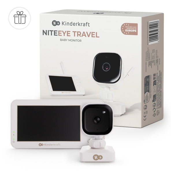 Kinderkraft detská pestúnka Niteeye Travel bez Wi-Fi