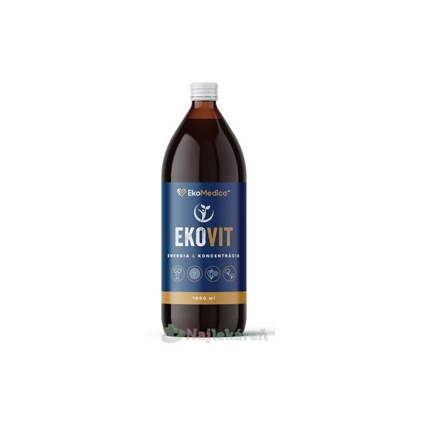 EkoMedica SK Ekovit Energie a Koncentrace nápoj 1000 ml