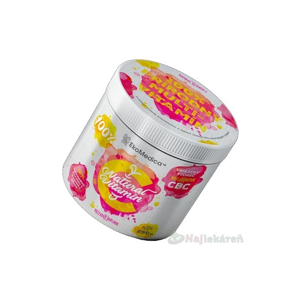 EkoMedica SK Natural Vitamin C prášek 250 g