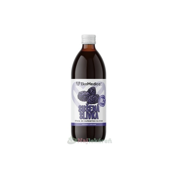 EkoMedica SK Sušená Švestka šťáva 500 ml