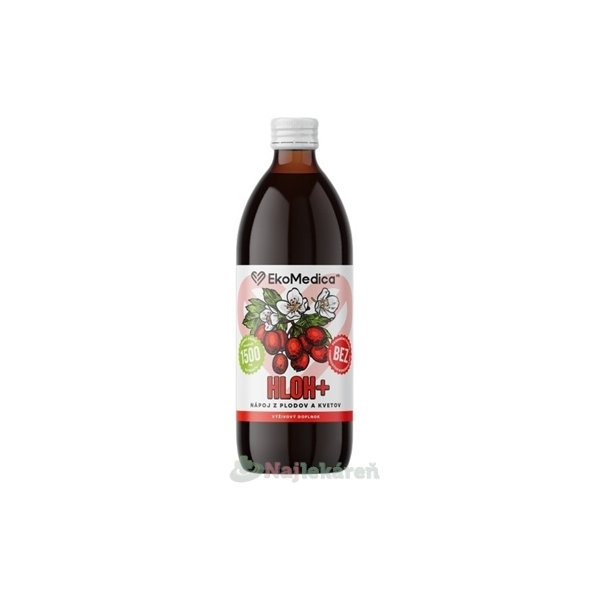 EkoMedica SK Hloh+ nápoj z plodů a květů 500 ml